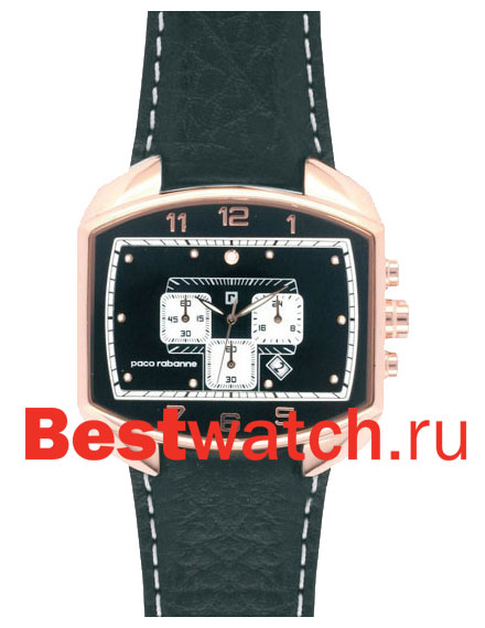 Часы Paco Rabanne Gent Leather Square PRH945_2AA